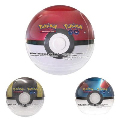 Pokemon GO Tin Pokeball SWSH10.5 Great Ball (blå) : Model - Great Ball (blå)