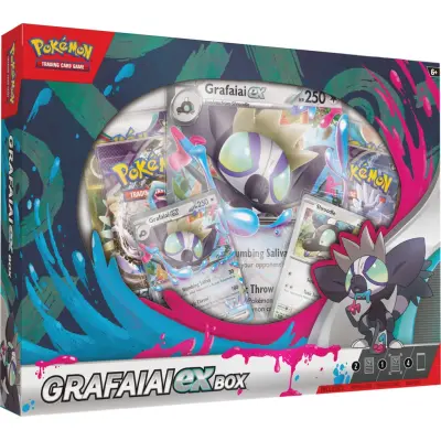 Pokemon Grafaiai ex Box - Pokemon TCG -  Leksaksaffären