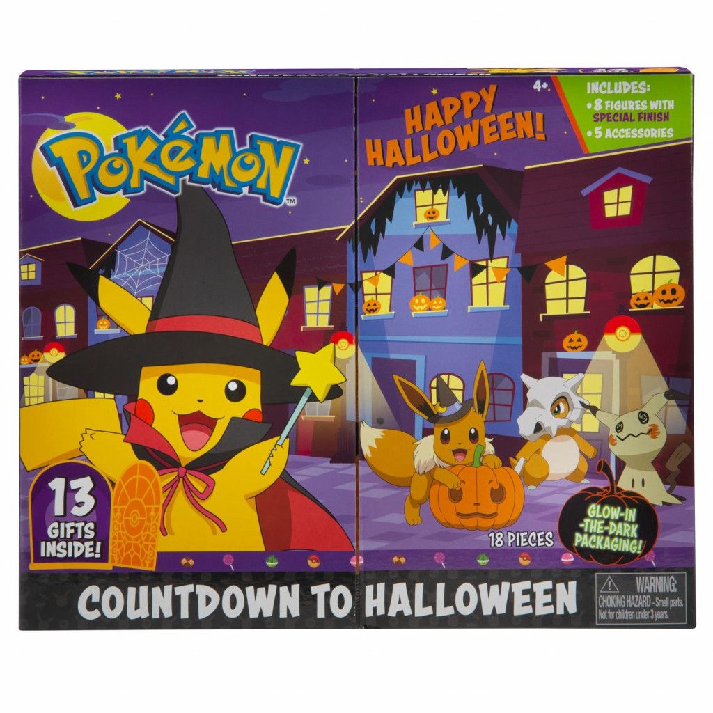 Pokemon Halloween Countdown Calendar Geekbutiken