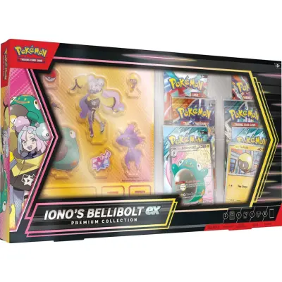 Pokemon Iono's Bellibolt ex Premium Collection - Pokemon TCG -  Leksaksaffären