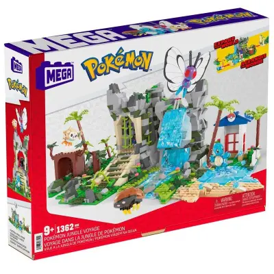 Pokemon Jungle Voyage Mega Construx construction kit 1362pcs