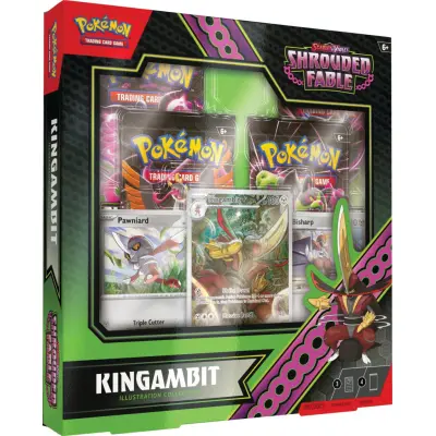 Pokemon Kingambit Illustration Collection Shrouded Fable