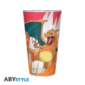 Pokemon Large Glass 400ml Charizard