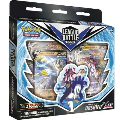 Pokemon League Battle Deck Urshifu VMax : Model - Rapid Strike Urshifu - Pokemon TCG -  Leksaksaffären