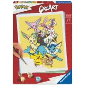 Pokemon Legendary adult CreArt Painting kit