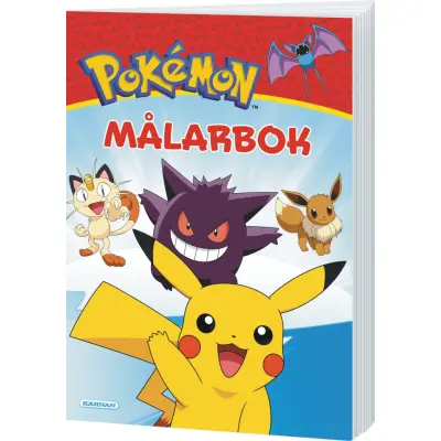 Pokemon Målarbok Kärnan - Pokemon -  Leksaksaffären