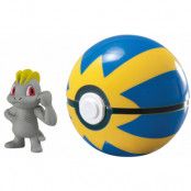 Pokemon - Machop Clip´n´Carry Quick Ball
