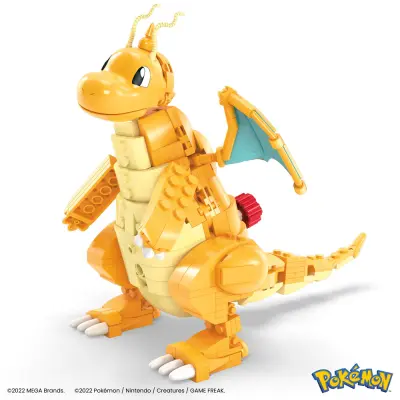 Pokemon Mega Construx Construction Set Dragonite 19 cm