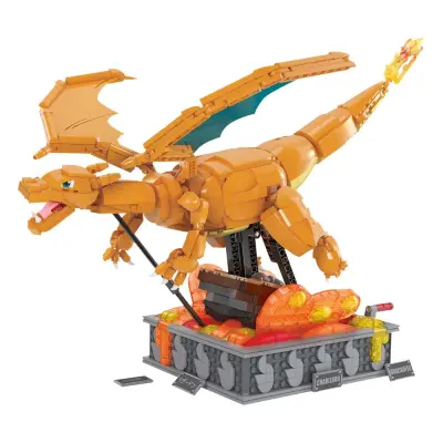 Pokemon Mega Construx Construction Set Motion Charizard 30 cm