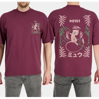 Pokemon - Mew - Men T-Shirt Loose Fit (L)