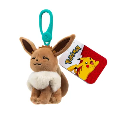 Pokemon Mjukdjur Clip on Eevee