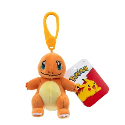 Pokemon Mjukdjur Clip on W11 Charmander - Pokemon -  Leksaksaffären