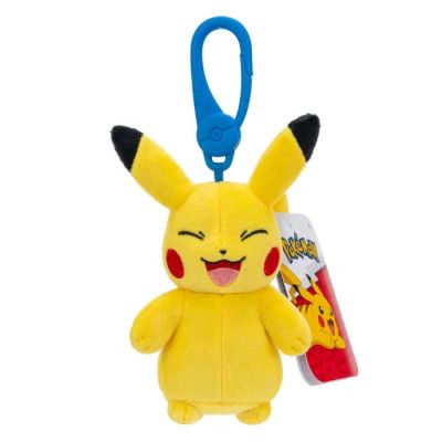 Pokemon Mjukdjur Clip on W11 Pikachu - Pokemon -  Leksaksaffären