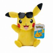 Pokemon Mjukdjur Summer (20cm) Pikachu with sunglasses