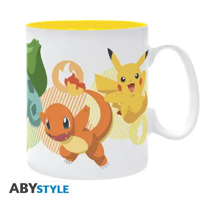 POKEMON- Mug 460 ml Pikachu and starters