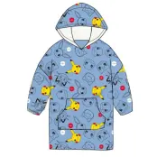 Pokemon oversize sweatshirt coat kids coral