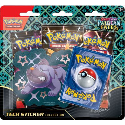 Pokemon Paldean Fates Tech Sticker Collection : Model - Maschiff