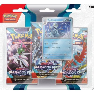Pokemon Paradox Rift 3-pack Blister Arctibax : Model - Arctibax