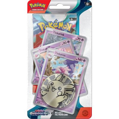 Pokemon Paradox Rift Premium Checklane Tinkatink : Model - Tinkatink
