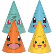 Pokemon Partyhattar 8-pack