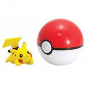 Pokemon - Pikachu Clip n Carry Poké Ball