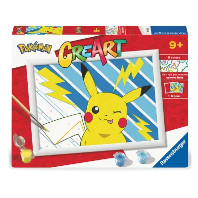 Pokemon Pikachu CreArt Painting kit