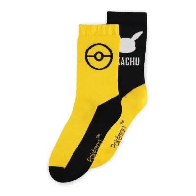 Pokemon Pikachu pack 3 socks