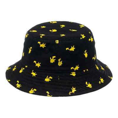 Pokemon Pikachu Svart Solhatt - One size