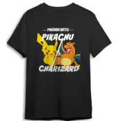 Pokemon Pikachu vs Charizard child T-Shirt (11-12år