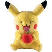 Pokemon - Pikachu with apple Plush - 25 cm