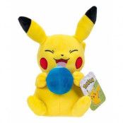 Pokemon Plush Figure Pikachu with Oran Berry Accy 20 cm