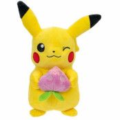 Pokemon Plush Figure Pikachu with Pecha Berry Accy 20 cm