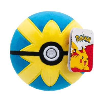 Pokemon Plush Pokeboll Mjukdjur 10cm Quick Ball - Pokemon -  Leksaksaffären