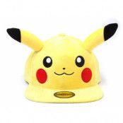 Pokemon - Plush Snapback Cap Pikachu
