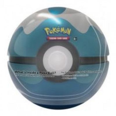 Pokemon PokeBall Tin Dive Ball Blå