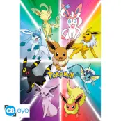 Pokemon Poster Maxi 91.5x61 Eevee Evolution