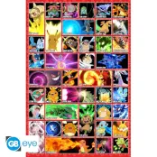 Pokemon Poster Maxi 91.5x61 Moves