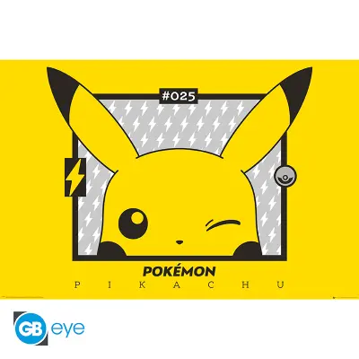 Pokemon Poster Maxi 91.5x61 Pikachu Wink