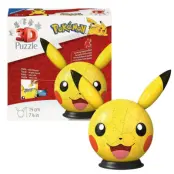 Pokemon - Puzzle 3D 72P - Pikachu