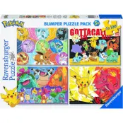 Pokemon puzzle 4x100pcs
