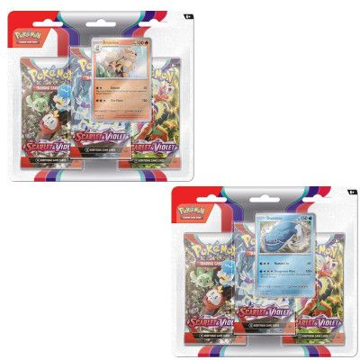 Pokemon Scarlet & Violet 3-pack Blister : Model - Dondozo