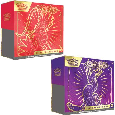 Pokemon Scarlet&Violet Elite Trainer Box  : Färg - Röd