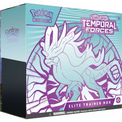 Pokemon Scarlet&Violet Temporal Forces Elite Trainer Box Flutter Mane (Blå)