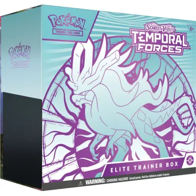 Pokemon Scarlet&Violet Temporal Forces Elite Trainer Box Flutter Mane (Blå)