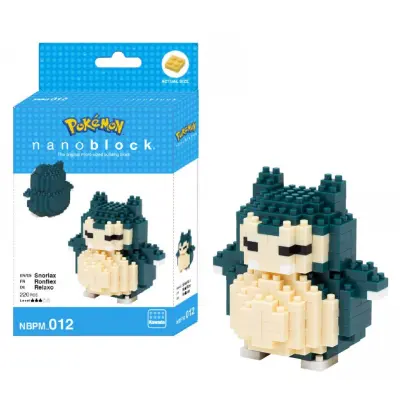 Pokemon - Snorlax - Figure Nanoblock 10cm