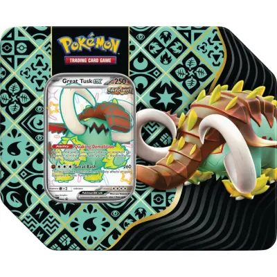 Pokemon Special Tin Paldean Fates : Model - Great Tusk
