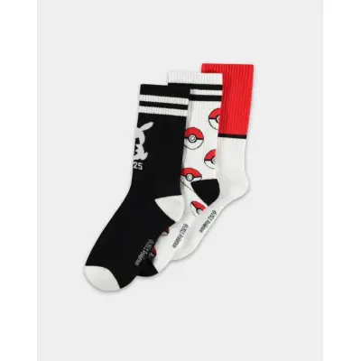 Pokemon - Sports Socks 3 Pack (T39-42)