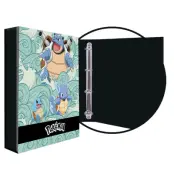 Pokemon Squirtle Evolution A4 folder rings