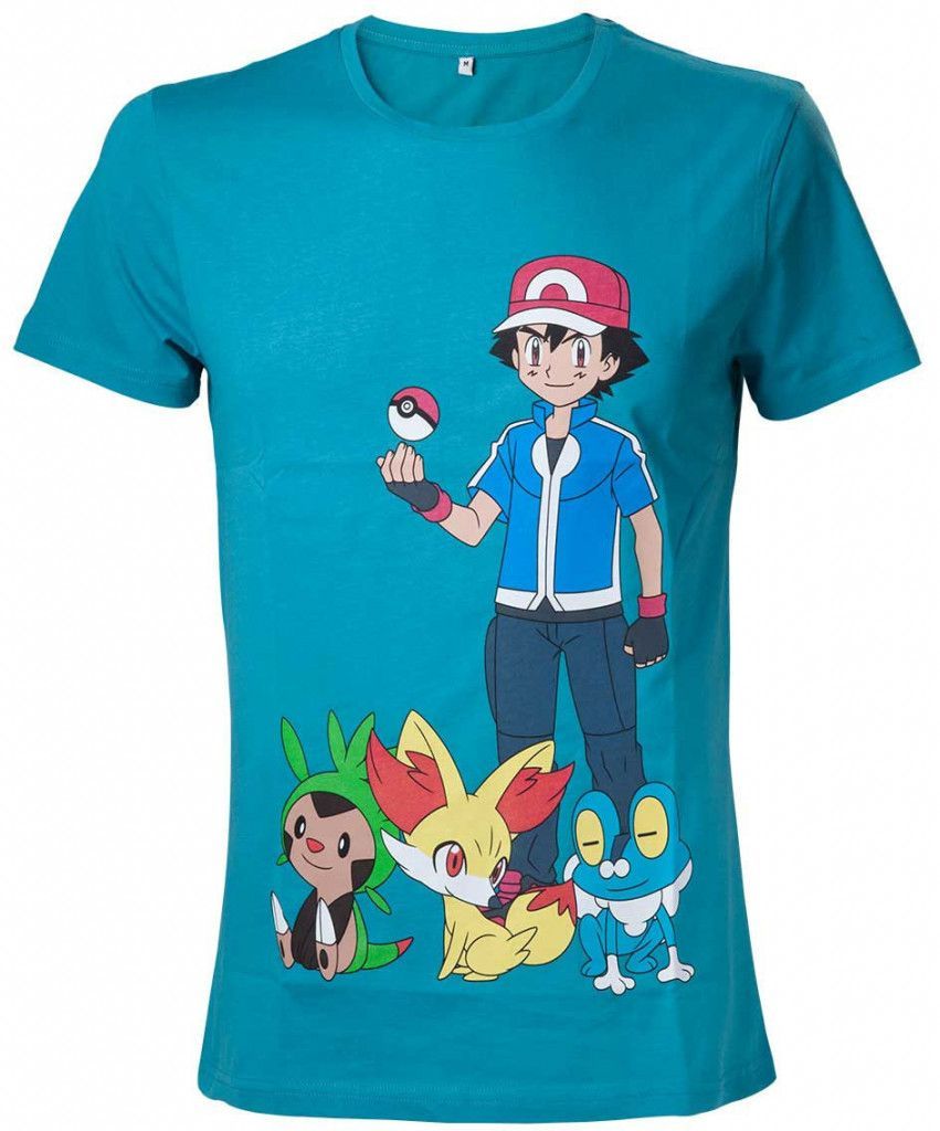 Pokemon - T-Shirt Ash Ketchum - Geekbutiken