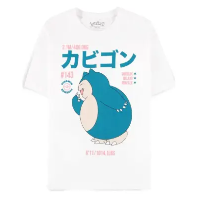 Pokemon T-Shirt Snorlax Size L